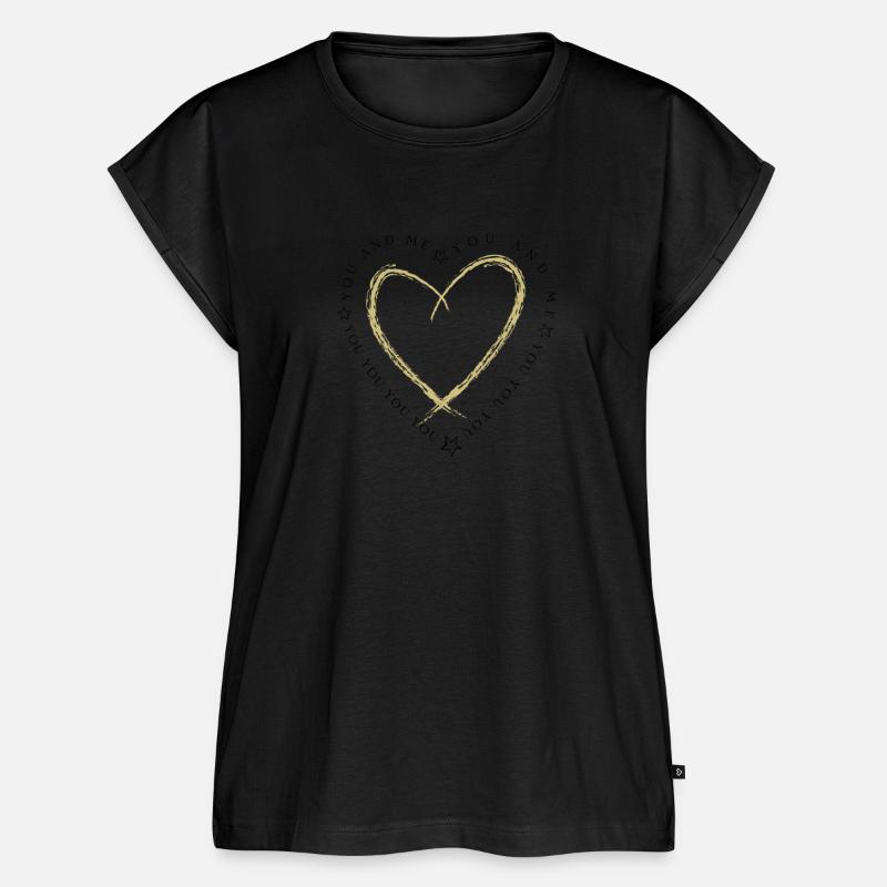 Geschenkidee - Frauen Premium Bio Top - Schwarz