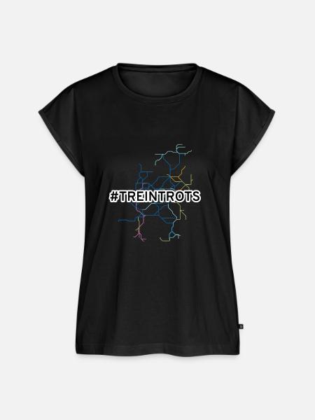 # Trainieren Sie stolz - Frauen Premium Bio Top - Schwarz