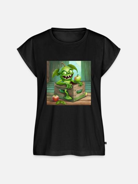 Kobold - Frauen Premium Bio Top - Schwarz