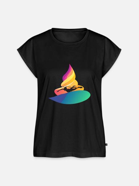 Schwimmen Schnorcheln Scuba - Frauen Premium Bio Top - Schwarz