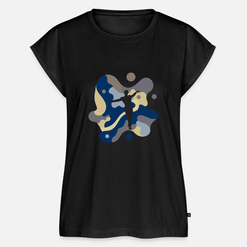École de danse Cours de danse Professeur de danse - Haut bio Premium Femme - noir