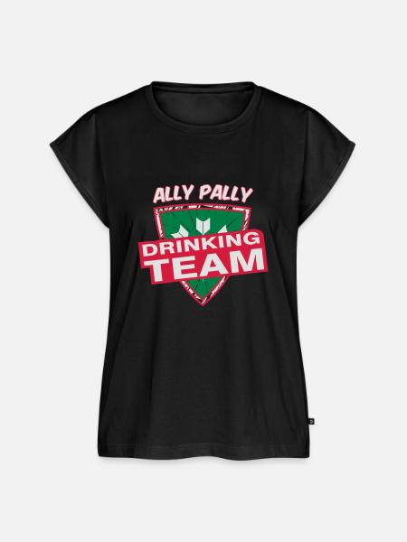 Ally Pally Drinking Team - Frauen Premium Bio Top - Schwarz