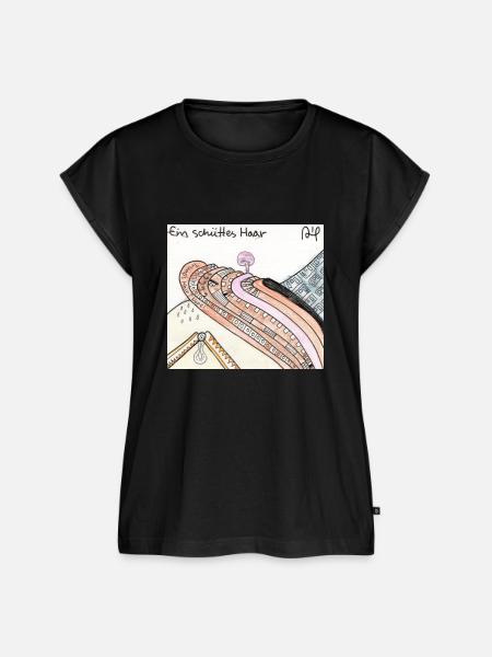 Wirrwarr 33 - Frauen Premium Bio Top - Schwarz