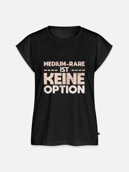 Medium-Rare Ist Keine Option - Frauen Premium Bio Top - Schwarz