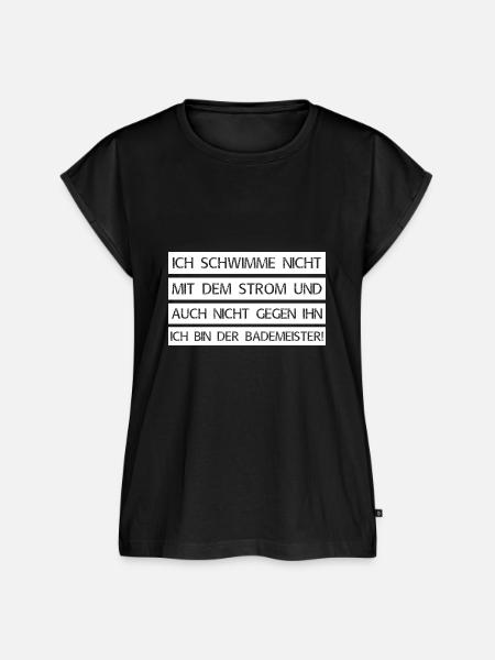 Bademeister - Frauen Premium Bio Top - Schwarz