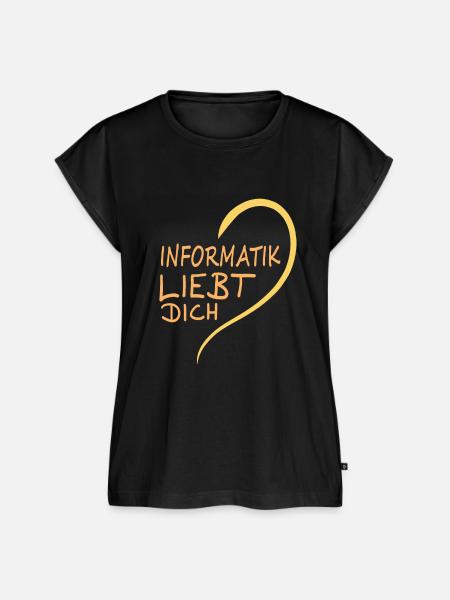 Informatik - Frauen Premium Bio Top - Schwarz