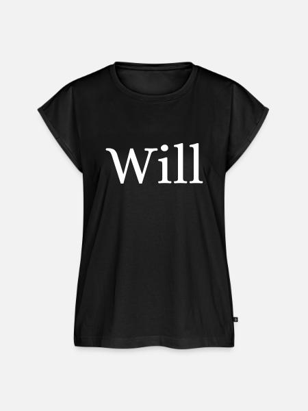 Wille - Frauen Premium Bio Top - Schwarz