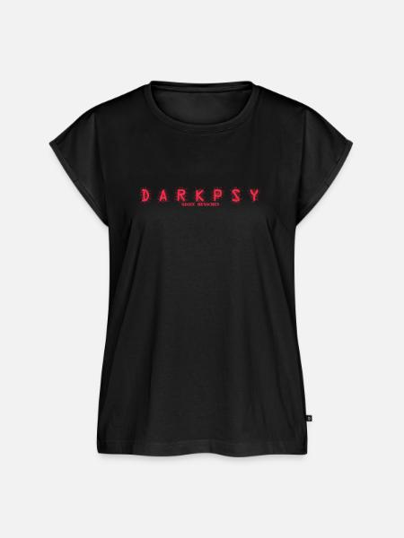 Darkpsy - Gegen Menschen - Frauen Premium Bio Top - Schwarz
