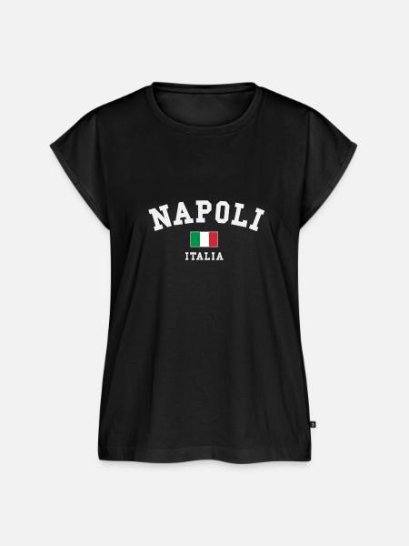 Napoli Italien - Frauen Premium Bio Top - Schwarz
