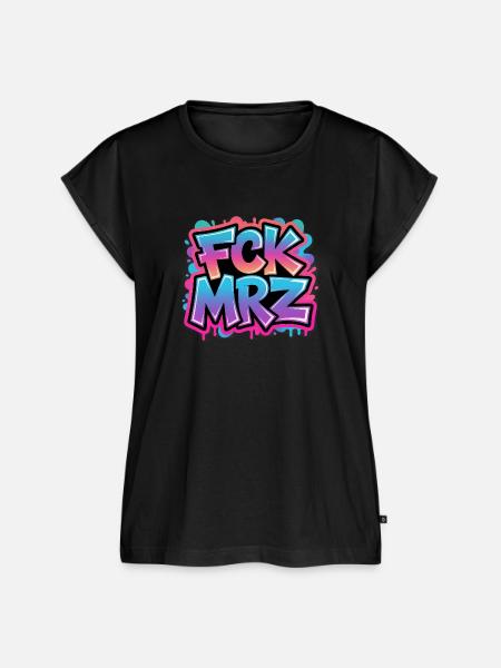 FCK MRZ - Anti CDU Meme - Frauen Premium Bio Top - Schwarz