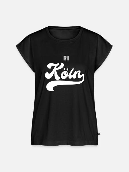 Dein Köln  - Frauen Premium Bio Top - Schwarz