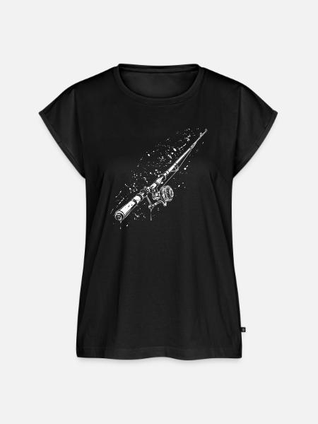 Angel - Frauen Premium Bio Top - Schwarz