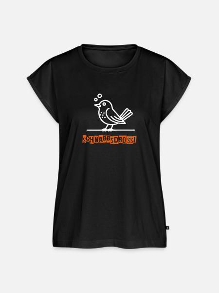 Schnabbsdroossl - Für jeden Schnaps-Fan! - Frauen Premium Bio Top - Schwarz