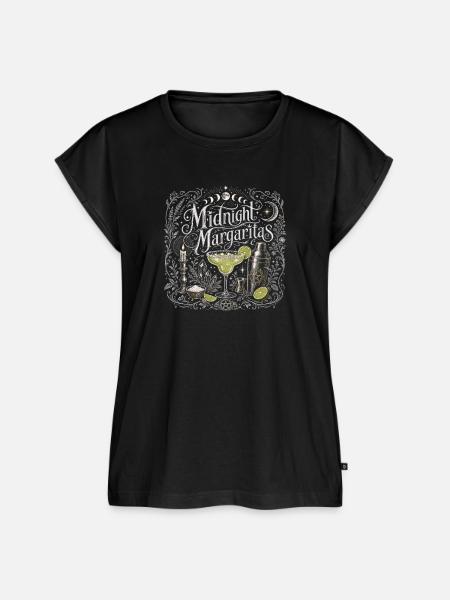 Mitternachts-Margaritas - Frauen Premium Bio Top - Schwarz