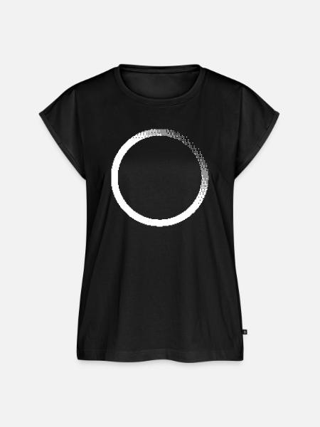 ENSO-Kreis - Frauen Premium Bio Top - Schwarz