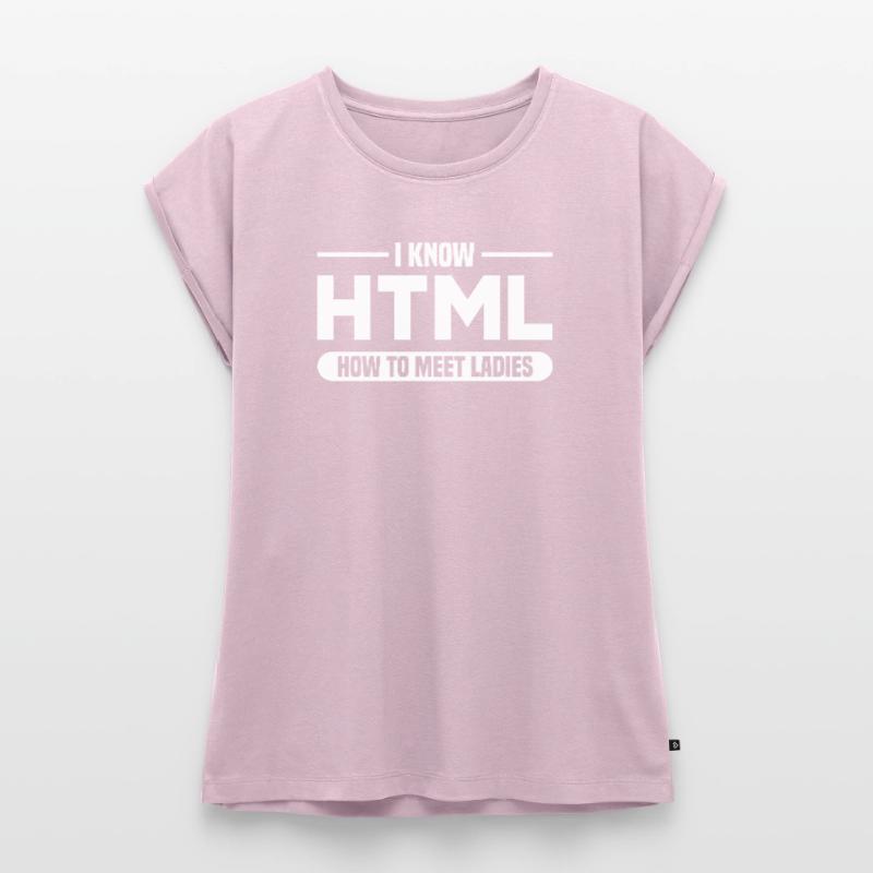HTML Humor Code Programmer Saying Women’s Premium Organic Top