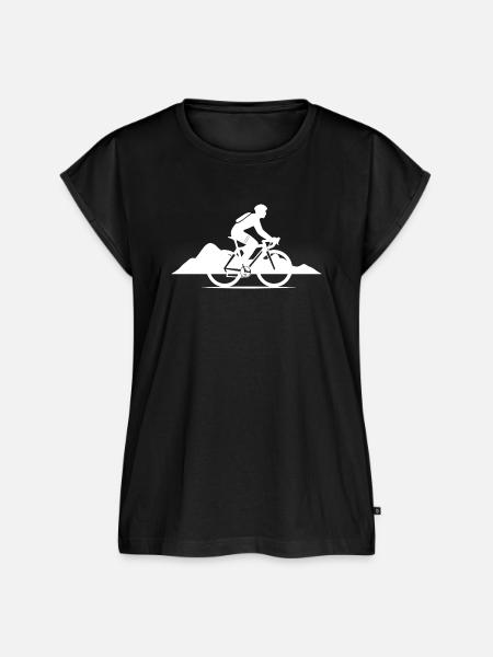 Radfahrer - Frauen Premium Bio Top - Schwarz