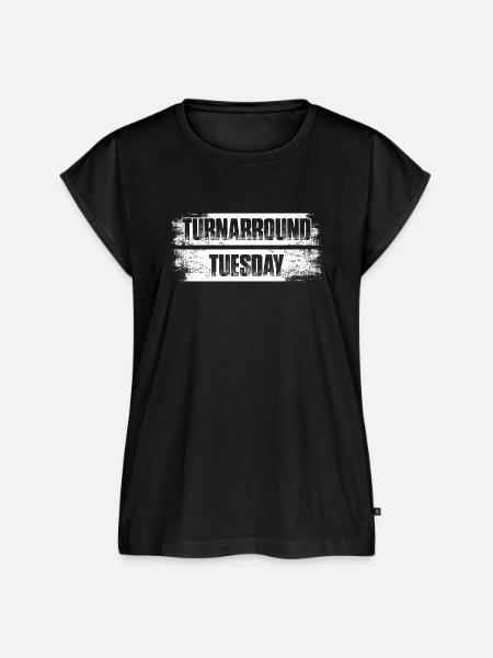 Turnarround tuesday Aktienmarkt Börse Trader - Frauen Premium Bio Top - Schwarz