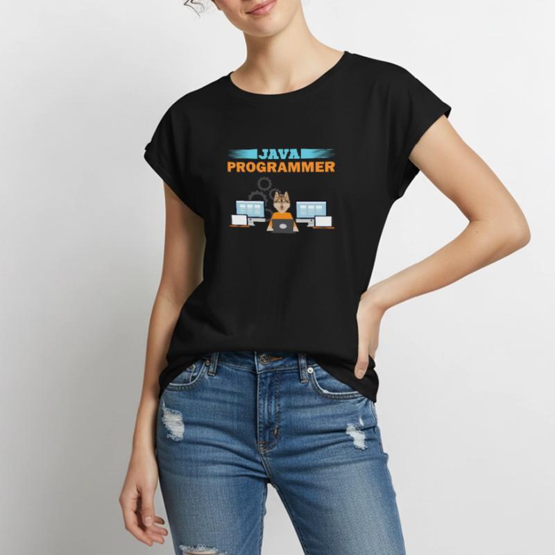 Java Programmer Frauen Premium Bio Top