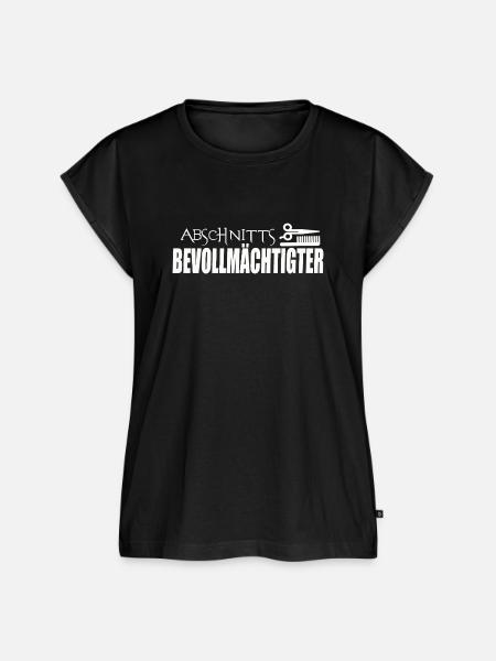 ABSCHNITTSBEVOLLMÄCHTIGTER - Frauen Premium Bio Top - Schwarz