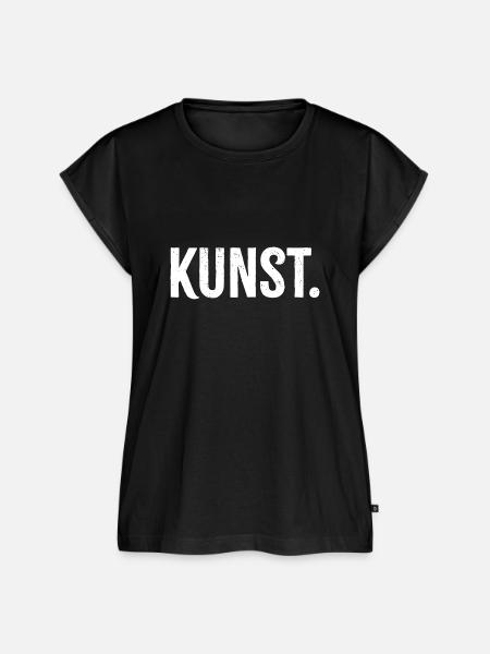 Kunst - Frauen Premium Bio Top - Schwarz
