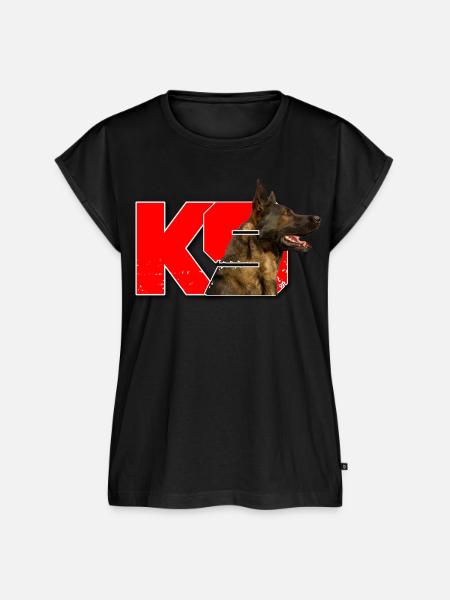 Malinois - Frauen Premium Bio Top - Schwarz