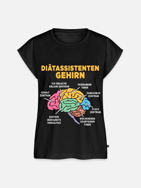 Diätassistenten - Frauen Premium Bio Top - Schwarz