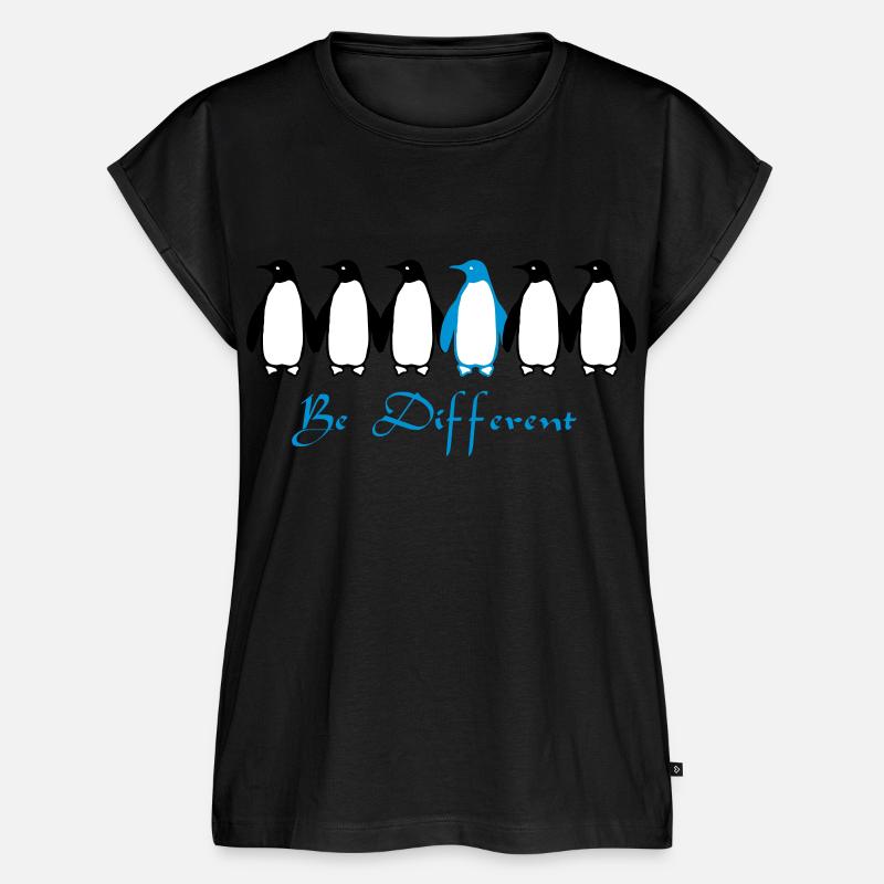 Be Different - Haut bio Premium Femme - noir