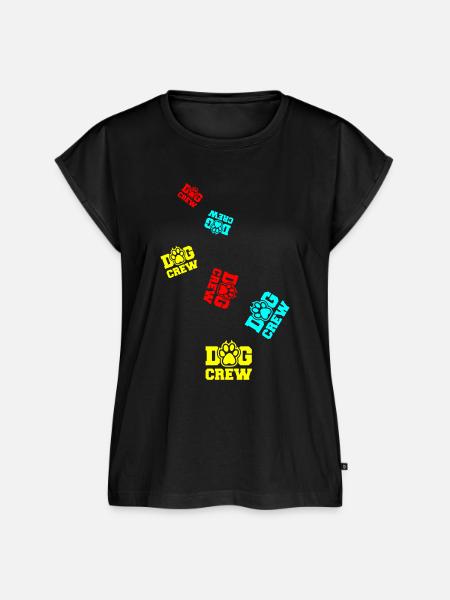 Dog Crew - Frauen Premium Bio Top - Schwarz