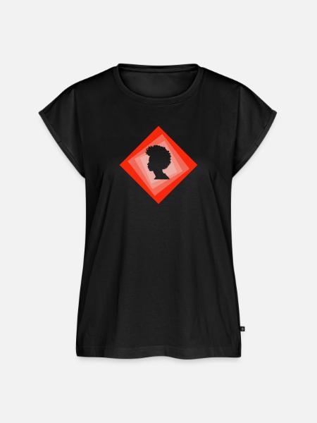 70s Groove - Frauen Premium Bio Top - Schwarz