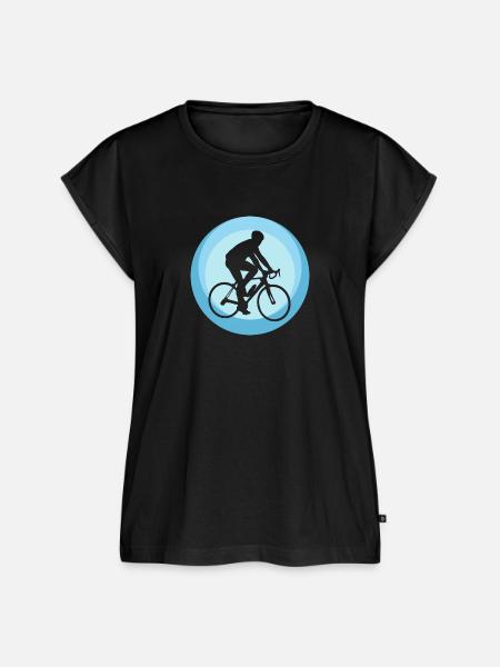 Bicycle Fahrradfahren - Frauen Premium Bio Top - Schwarz