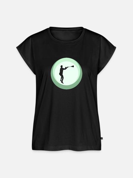 Lacrosse LSM - Frauen Premium Bio Top - Schwarz