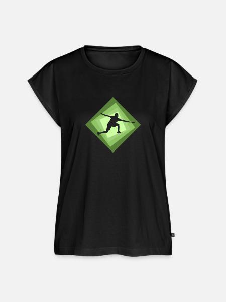 Drop Single - Frauen Premium Bio Top - Schwarz