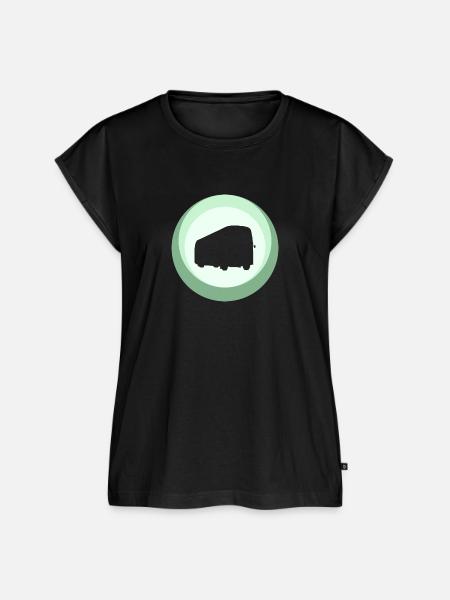 Bus Bus Busfahren - Frauen Premium Bio Top - Schwarz