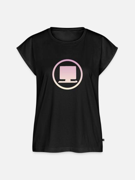 Computer Online Gamer - Frauen Premium Bio Top - Schwarz