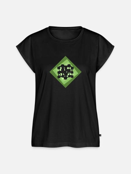Crypto Cryptocurrency Crypto - Frauen Premium Bio Top - Schwarz