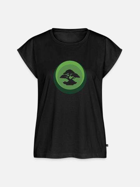 Bäume Baum Baum - Frauen Premium Bio Top - Schwarz