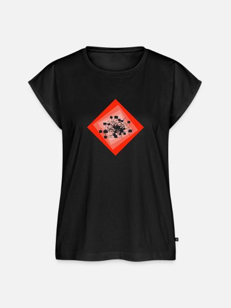 Crypto Bitcoin Cryptocurrency - Frauen Premium Bio Top - Schwarz