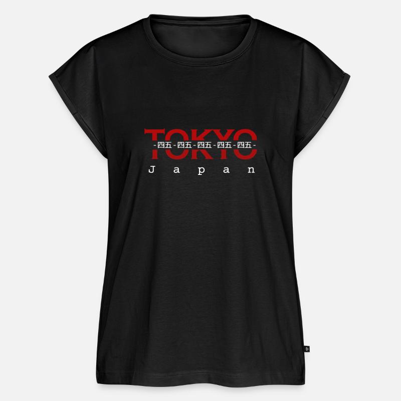 Tokyo - Women’s Premium Organic Top - black