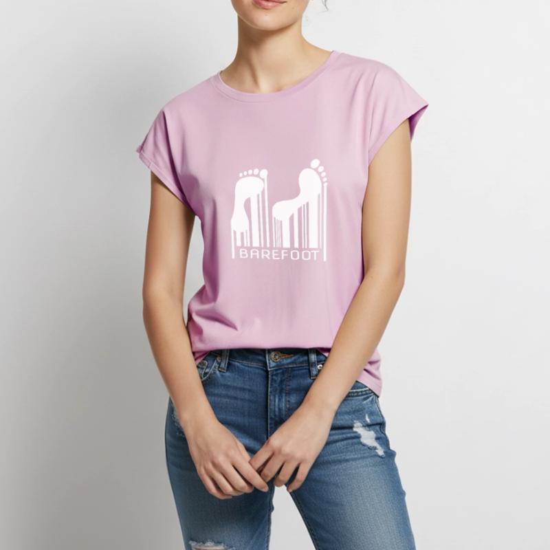 Barefoot Barcode Barefoot Bar Code Code Women’s Premium Organic Top