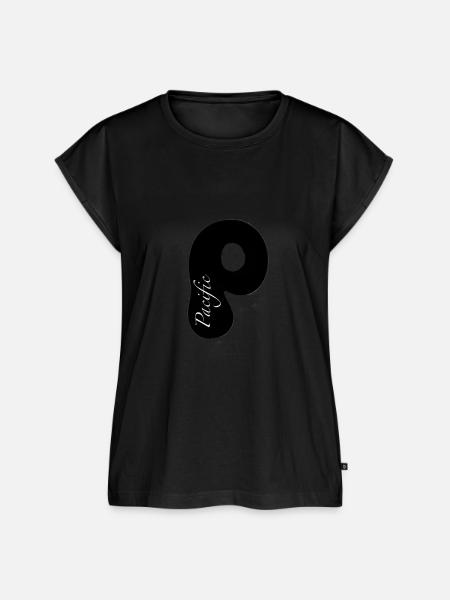 Pazifik - Frauen Premium Bio Top - Schwarz