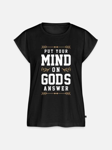 bibel verse - Frauen Premium Bio Top - Schwarz