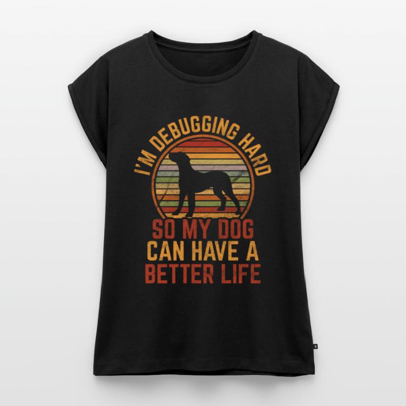 Debugging Hard Programmer Developer and Coder Gift Women’s Premium Organic Top