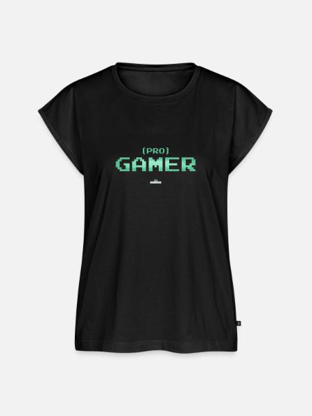Infinite gameplay pro gamer - Frauen Premium Bio Top - Schwarz