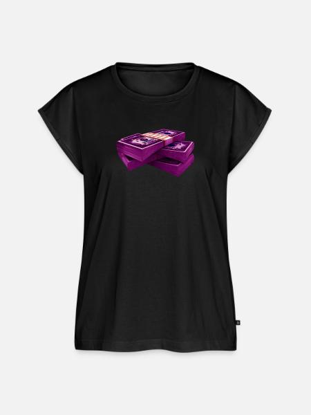 Dollars - Frauen Premium Bio Top - Schwarz