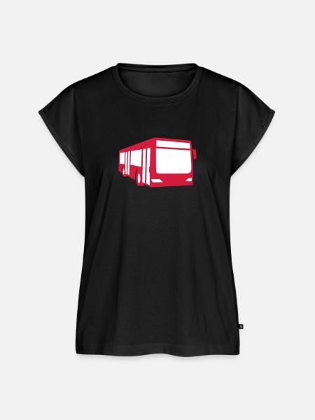 Bus - Frauen Premium Bio Top - Schwarz