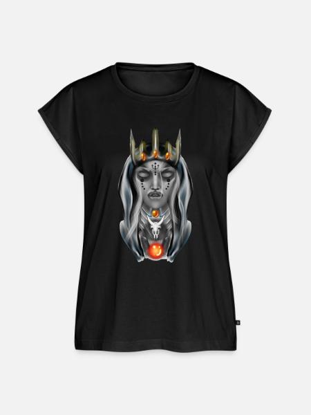 Ehefrau - Frauen Premium Bio Top - Schwarz