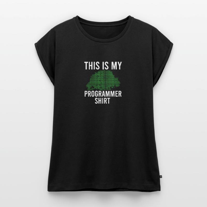 Programmierer Programmierung Informatik Computer Frauen Premium Bio Top