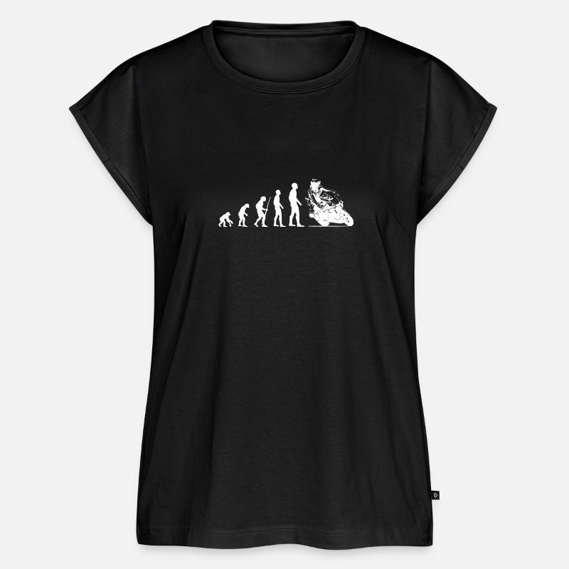 R1 YFZ Evolution - Frauen Premium Bio Top - Schwarz