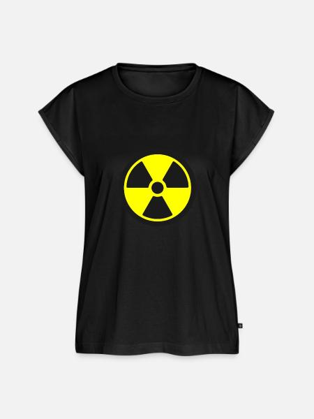 radioaktiv - Frauen Premium Bio Top - Schwarz